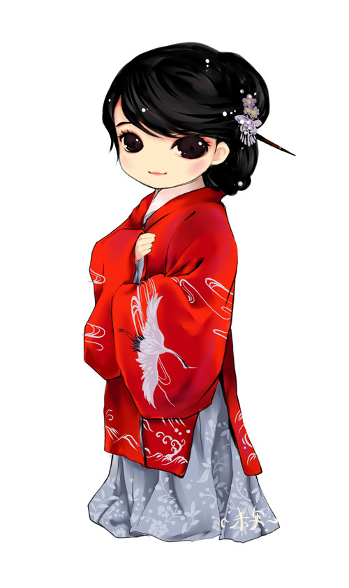 萌系汉服女孩（多图） - 何戚戚 - { 印象 }