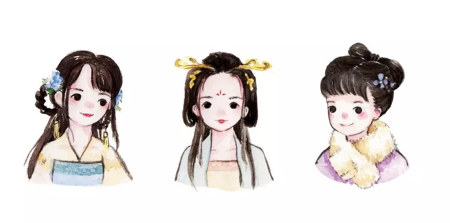 汉服主题的QQ微信小头像