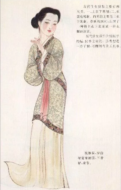 春秋战国仕女服饰