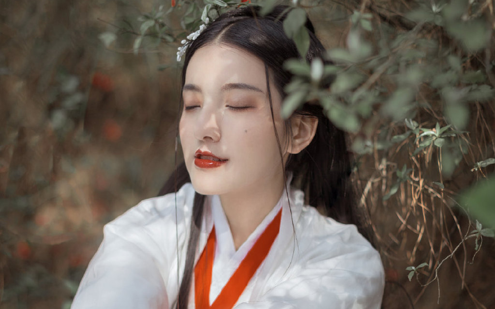 古风美女美艳迷人写真桌面壁纸