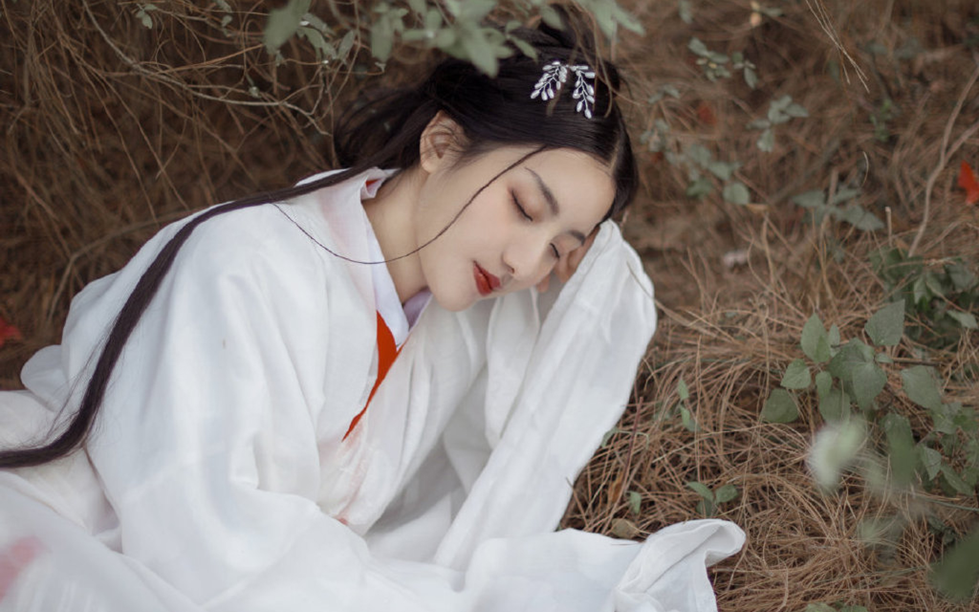 古风美女美艳迷人写真桌面壁纸