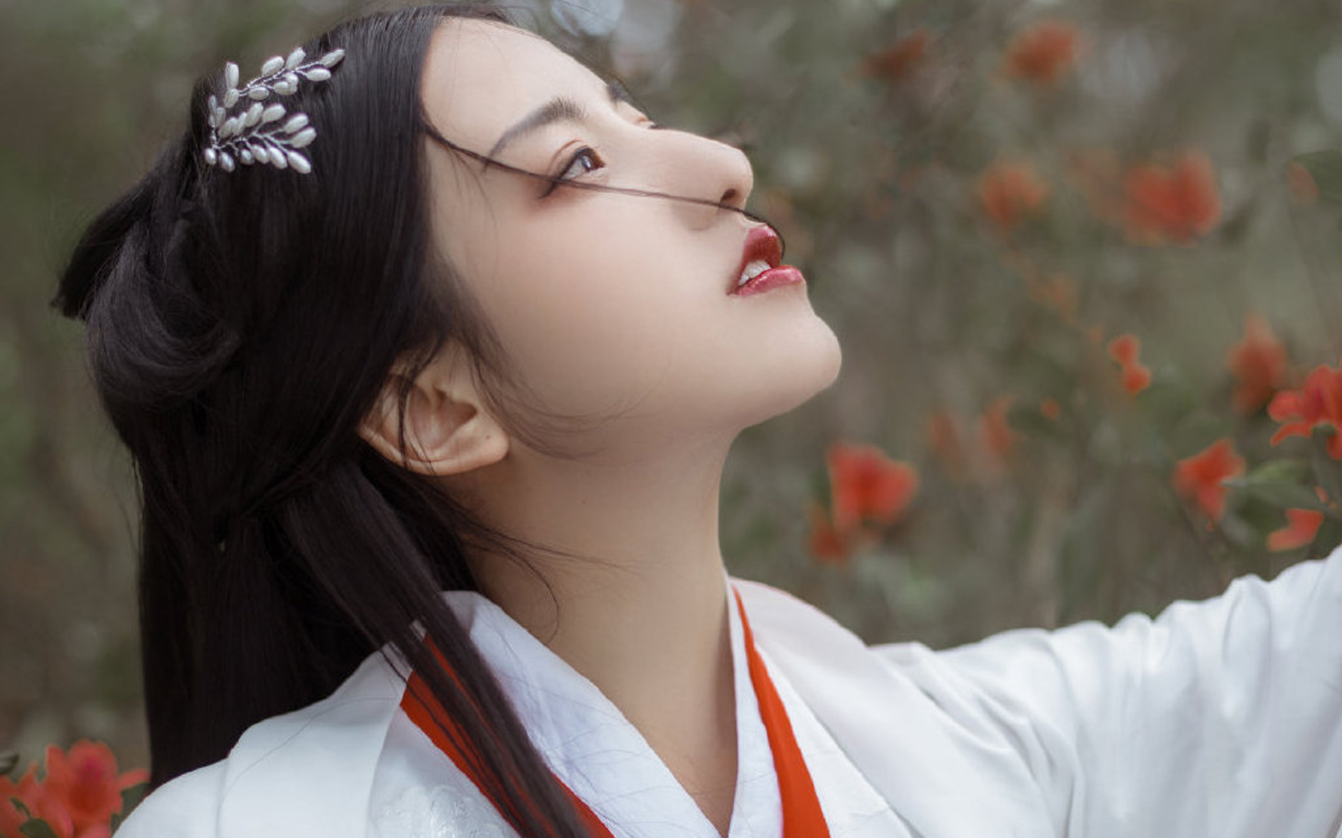 古风美女美艳迷人写真桌面壁纸
