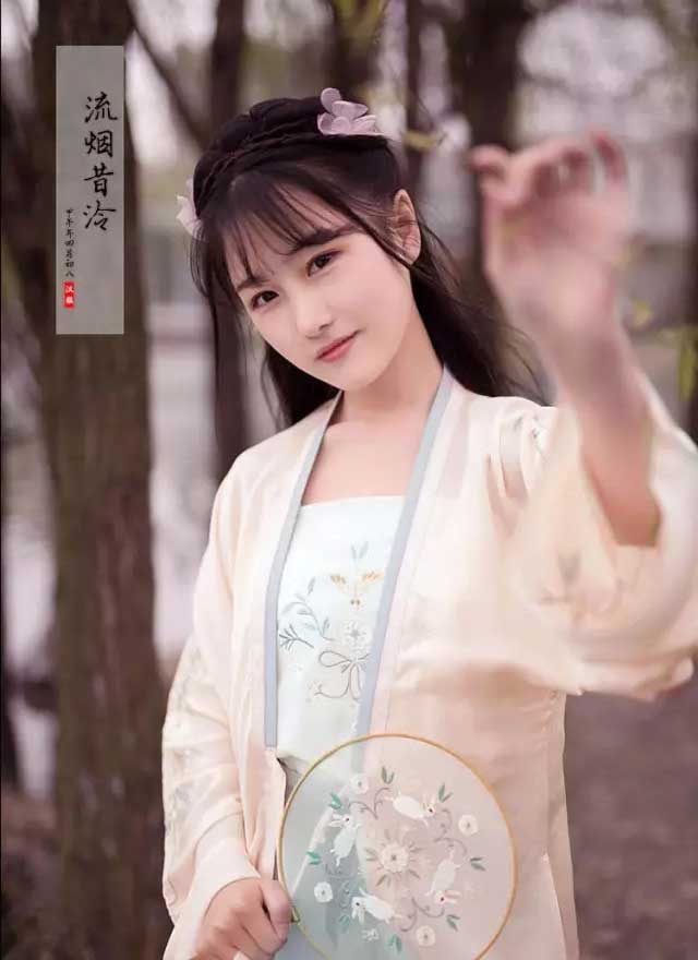 【流烟昔泠】褙子宋裤-梨花雪