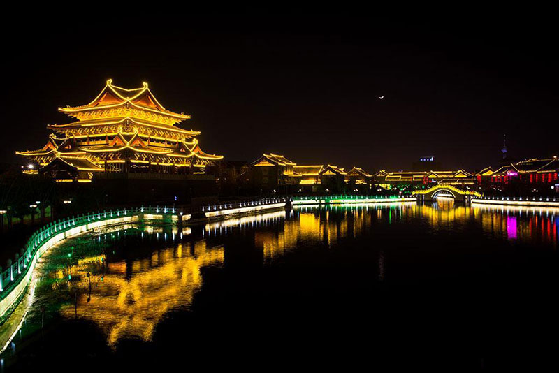开封夜景