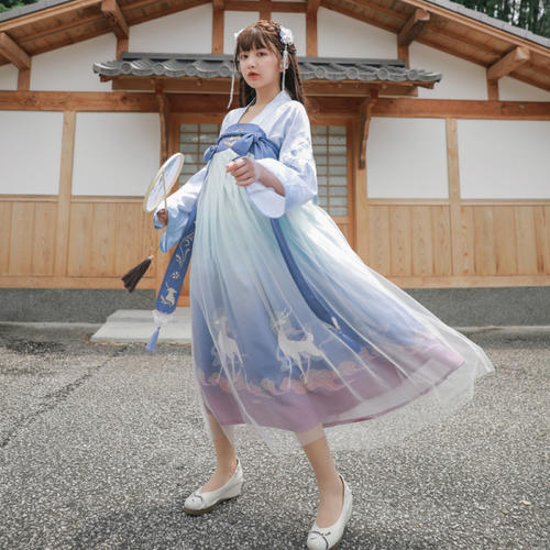 森女部落汉服萌西西